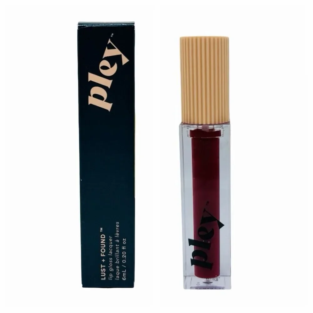Pley Beauty Lust + Found Lip Gloss Lacquer - 6 ml / 0.20 fl oz - Jean